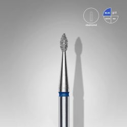 Διαμαντόφρεζα EC "Drop" μπλε Head diameter 1.6mm working part 4.0mm 