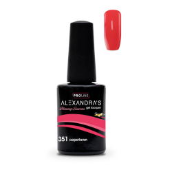 Ημιμόνιμο βερνίκι ALEXANDRA'S PROLINE Blazing Sunrise Collection Capetown #351