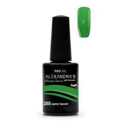 Ημιμόνιμο βερνίκι ALEXANDRA'S PROLINE Blazing Sunrise Collection Sunny Beach #355