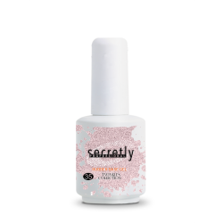 Βάση ημιμόνιμου βερνικιού SECRETLY PROFESSIONAL Rubber base Twinkle Collection 35 15ml