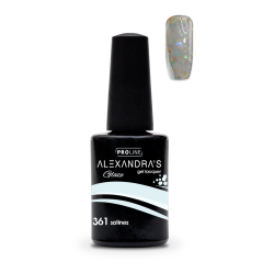 Ημιμόνιμο βερνίκι ALEXANDRA'S PROLINE Glaze Collection Salines #361