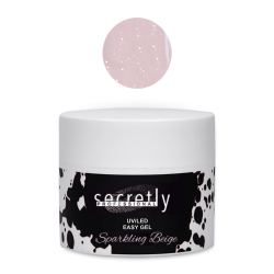 UV/LED gel Secretly EASY BUILDER Sparkling Beige 50 g