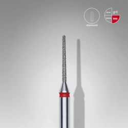 Διαμαντόφρεζα EC "Needle" κόκκινη Head diameter 1.0mm working part 10.0mm