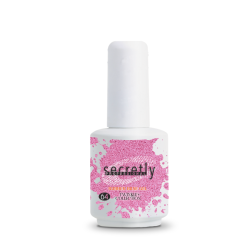 Βάση ημιμόνιμου βερνικιού SECRETLY PROFESSIONAL Rubber base Twinkle Collection 64 15ml