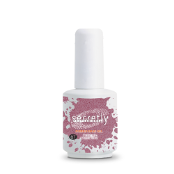 Βάση ημιμόνιμου βερνικιού SECRETLY PROFESSIONAL Rubber base Twinkle Collection 67 15ml