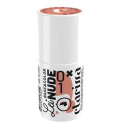 Βάση ημιμόνιμου βερνικιού CLARISSA Base Color Nude #1 14 ml
