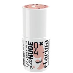 Βάση ημιμόνιμου βερνικιού CLARISSA Base Color Nude #4 14 ml