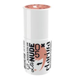 Βάση ημιμόνιμου βερνικιού CLARISSA Base Color Nude #5 14 ml
