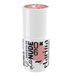 Βάση ημιμόνιμου βερνικιού CLARISSA Base Color Nude #6 14 ml