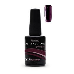Ημιμόνιμο βερνίκι ALEXANDRA`S PROLINE Myanmar #23