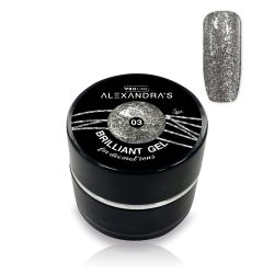 Gel painting ALEXANDRA`S PROLINE Brilliant Gel #3