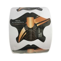 Φόρμες χτισίματος ALEXANDRA'S PROLINE Salon Type πακέτο 500 τμχ.