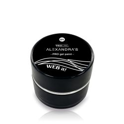 Gel painting ALEXANDRA`S PROLINE Web It! (Spider Gel) #1
