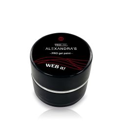 Gel painting ALEXANDRA`S PROLINE Web It! (Spider Gel) #3