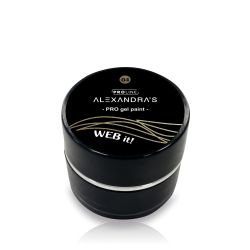 Gel painting ALEXANDRA`S PROLINE Web It! (Spider Gel) #4