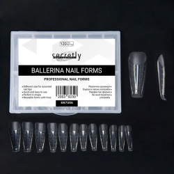Dual forms Ballerina Professional Nail Forms 120τμχ.