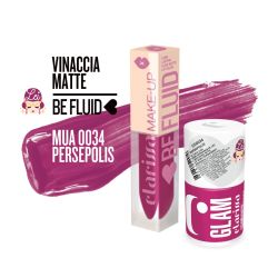 Κραγιόν Clarissa BE FLUID LIP COLOR Nude Collection PERSEPOLIS-GRAPE MATTE 4ml