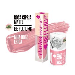Κραγιόν Clarissa BE FLUID LIP COLOR Fuchsia Collection ERICA-POWDER PINK MATTE 4ml