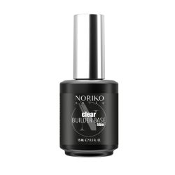 Βάση ημιμόνιμου βερνικιού Noriko Nails Builder Base Clear Fiber 15 ml