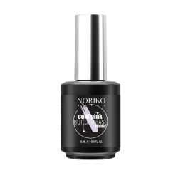 Βάση ημιμόνιμου βερνικιού Noriko Nails Builder Rubber Base Cold Pink 15 ml