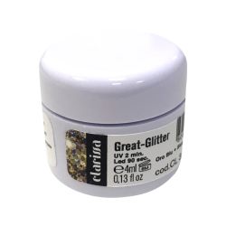 Gel painting Clarissa GREAT GLITTER Oro Blu 4 ml