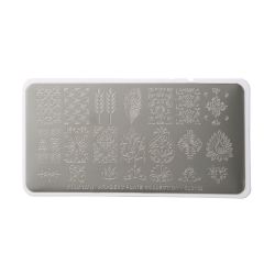 Μεταλλική πλακέτα nail art CLARISSA Plate Stamping Arabesc #CL3162