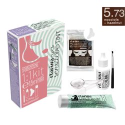 Σετ για βάψιμο των βλεφαρίδων και φρυδιών CLARISSA KIT Hazelnut