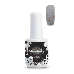 Top coat ημιμόνιμου βερνικιού SECRETLY PROFESSIONAL Easter Collection Glitter Top Coat 1 15 ml