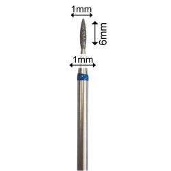 Διαμαντόφρεζα EC 127 μπλε