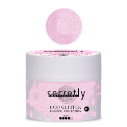 UV/LED gel SECRETLY PROFESSIONAL ECO GLITTER BUILDER GEL Collection #5