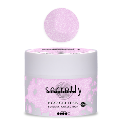 UV/LED gel SECRETLY PROFESSIONAL ECO GLITTER BUILDER GEL Collection #6