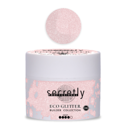 UV/LED gel SECRETLY PROFESSIONAL ECO GLITTER BUILDER GEL Collection #8