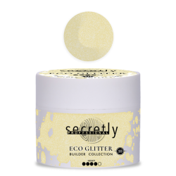 UV/LED gel SECRETLY PROFESSIONAL ECO GLITTER BUILDER GEL Collection #10