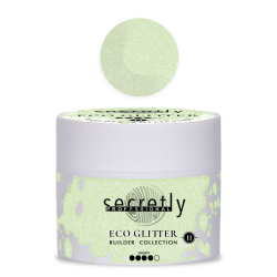 UV/LED gel SECRETLY PROFESSIONAL ECO GLITTER BUILDER GEL Collection #11