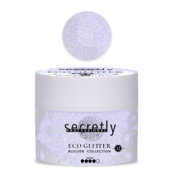 UV/LED gel SECRETLY PROFESSIONAL ECO GLITTER BUILDER GEL Collection #12