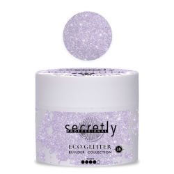 UV/LED gel SECRETLY PROFESSIONAL ECO GLITTER BUILDER GEL Collection #18