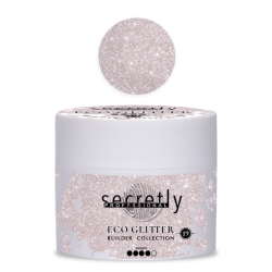UV/LED gel SECRETLY PROFESSIONAL ECO GLITTER BUILDER GEL Collection #19