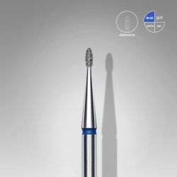 Διαμαντόφρεζα EC Rounded "Bud" μπλε Head diameter 1.2mm working part 3.0mm 