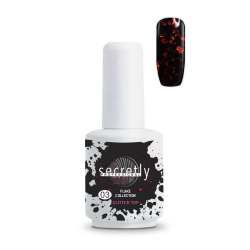 Top coat ημιμόνιμου βερνικιού SECRETLY PROFESSIONAL Flake Collection Top Coat 3 15 ml