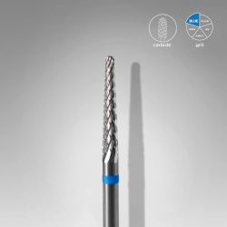 Φρέζα καρβιδίου EC "Cone"  μπλε head diameter 2.3mm working part 14.0mm