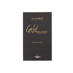 Φόρμες χτισίματος NORIKO NAILS Nail Forms Gold Velvet κουτί 300τμχ.