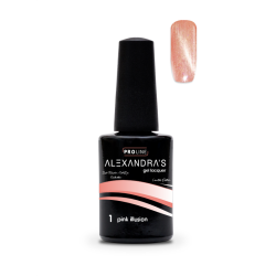 Ημιμόνιμο βερνίκι ALEXANDRA`S PROLINE Limited Edition Soft Blossom Cat Eye Collection Pink Illusion #1