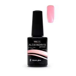 Ημιμόνιμο βερνίκι ALEXANDRA`S PROLINE Limited Edition Soft Blossom Cat Eye Collection Bloom Glow #2