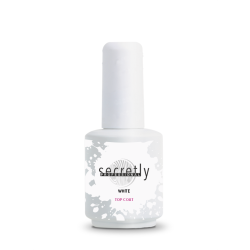 Top coat ημιμόνιμου βερνικιού SECRETLY PROFESSIONAL WHITE top coat 15ml