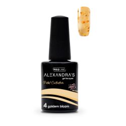 Ημιμόνιμο βερνίκι ALEXANDRA'S PROLINE Petal Collection Golden Bloom #4