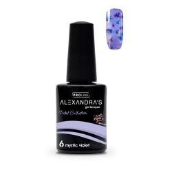Ημιμόνιμο βερνίκι ALEXANDRA'S PROLINE Petal Collection Mystic Violet #6