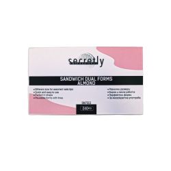 Sandwich Dual Forms Almond SECRETLY PROFESSIONAL 240ps