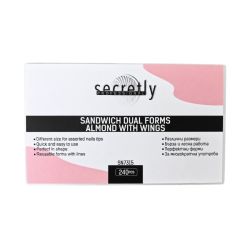 Dual forms SECRETLY PROFESSIONAL Sandwich Dual Forms Almond with wings 240ps