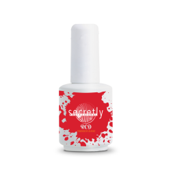 Βάση ημιμόνιμου βερνικιού SECRETLY PROFESSIONAL Rubber base RED 15ml