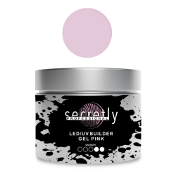 UV/LED Builder gel SECRETLY PROFESSIONAL Pink 50 g